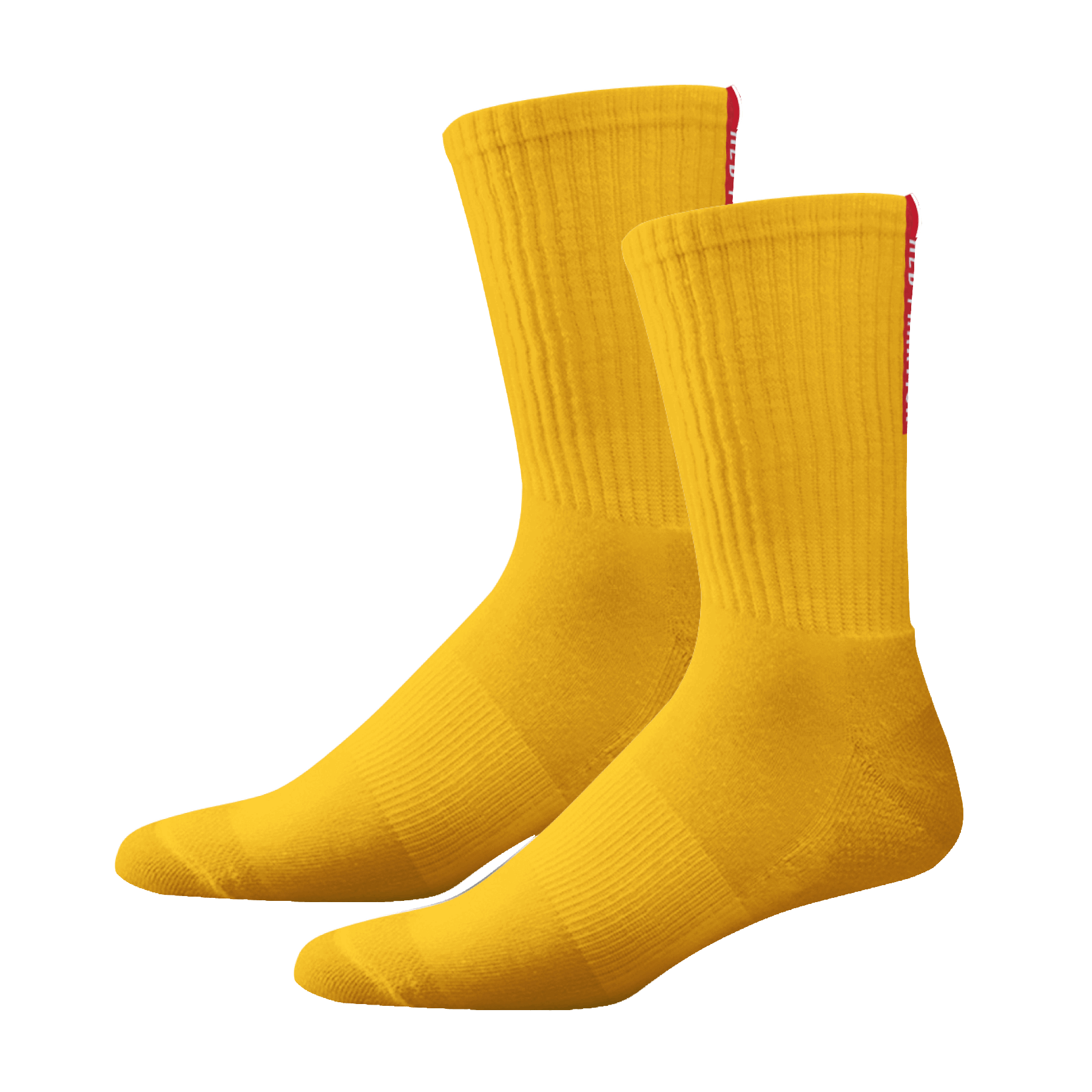 Yellow RF socks